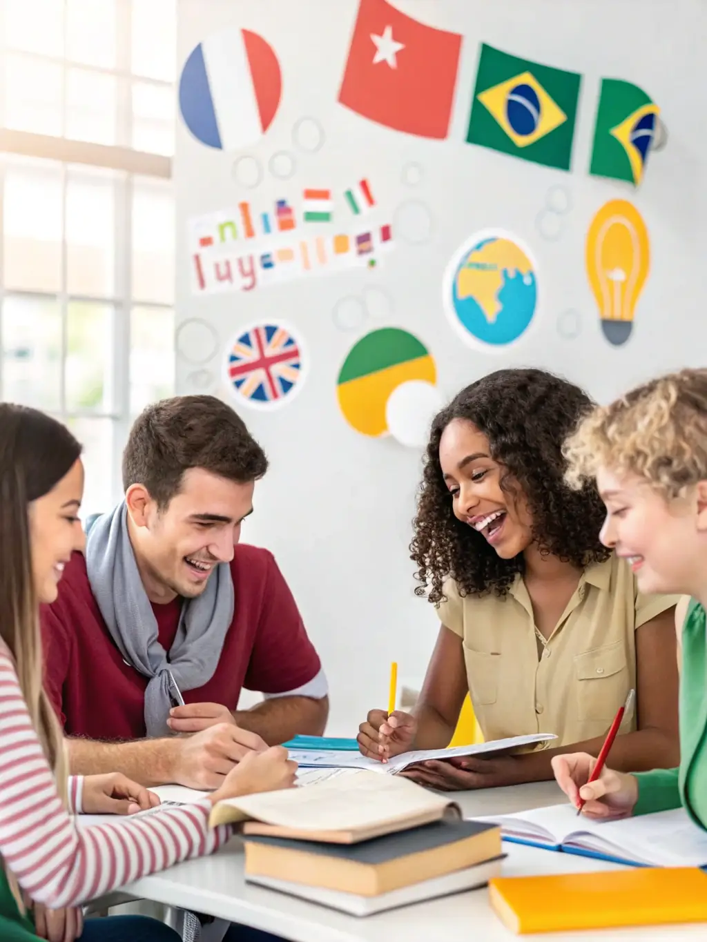 A photograph showcasing a joint project between a museum and a university, featuring students and researchers working together on a cultural preservation initiative.